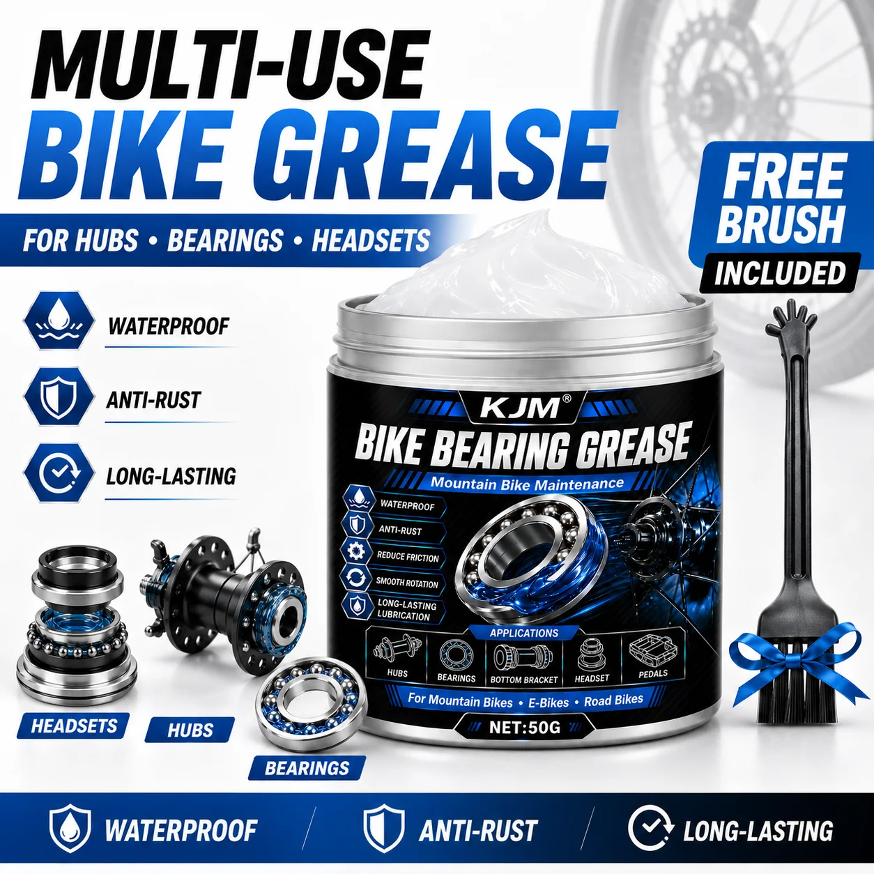 KJM Bike Bearing Grease Mounta - Grease Waterproof Bike ulasan dan harga