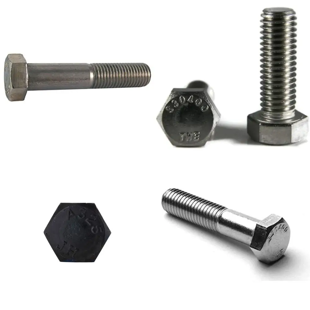 

Stainless Steel 316 Partially Threaded Coarse Thread Hex Head Cap Screw Bolts, 12-1.75 x 40mm, 50 Pieces
