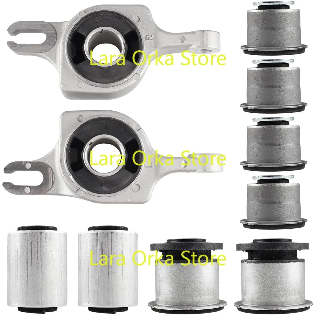 10PCS Front Control Arm Bushing Kit Compatible with Jeep Grand Cherokee, Compatible with Dodge Durango 2011-2015, 68022624AE