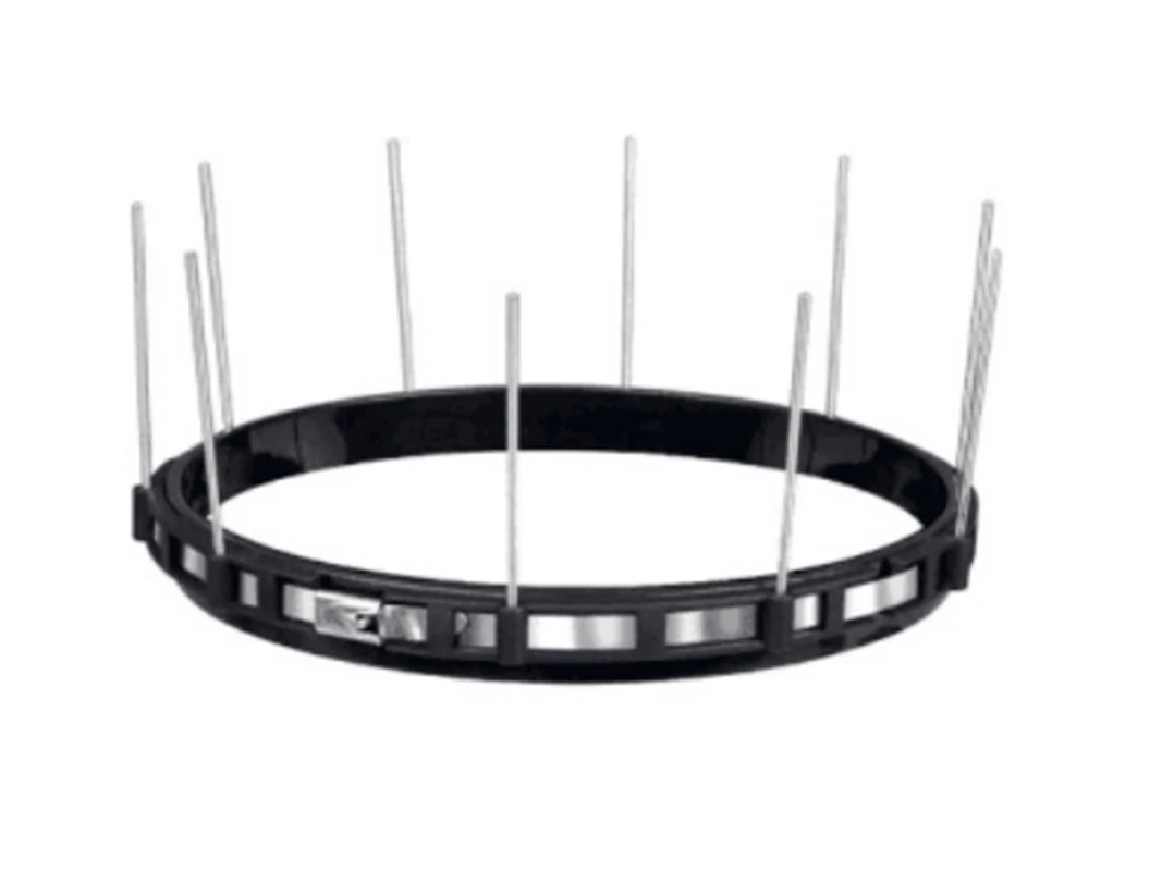 MISOL detachable Metal Bird Spikes for rain gauge weather station