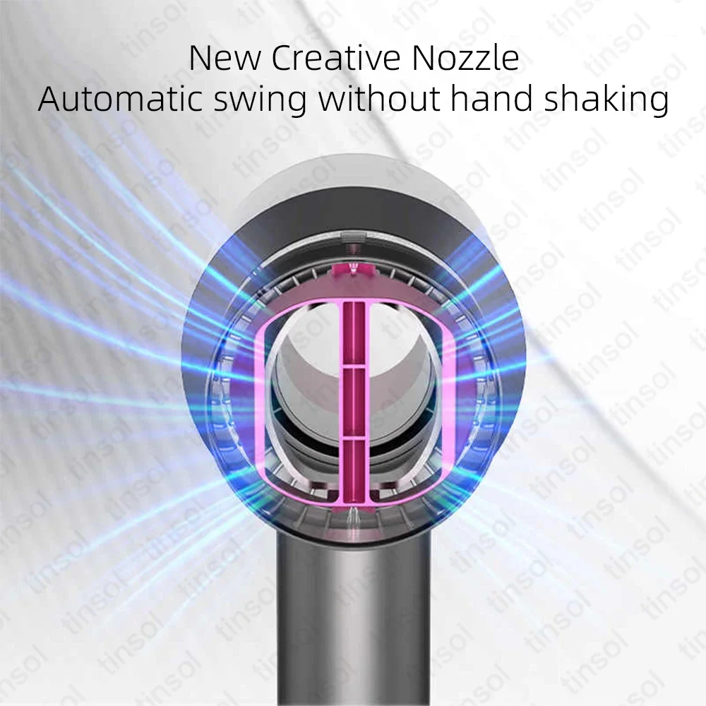 Ugello oscillante automatico per Dyson Supersonic HD01 HD15 ugello SenCiCiMen X13 Super asciugacapelli Shake ugello strumento per lo Styling