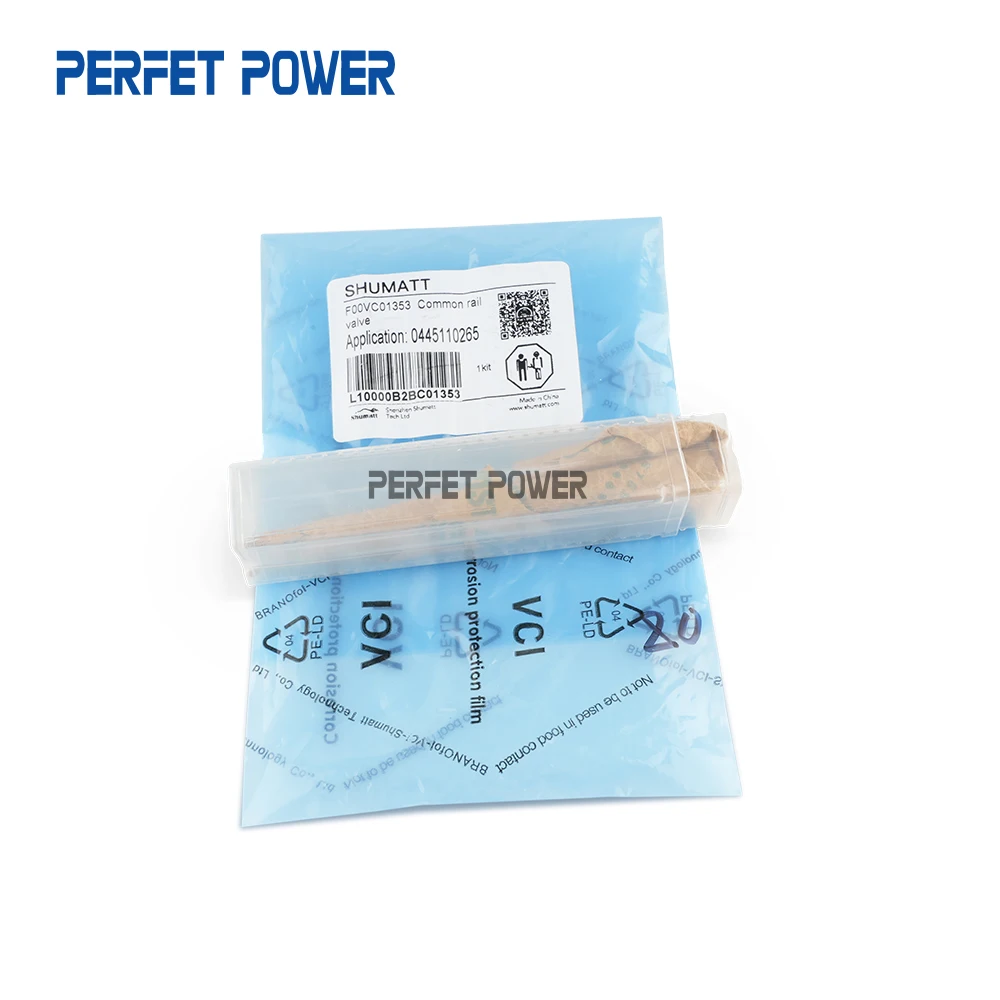 4pcs F00VC01353 Control Valve for 0445110265 Fuel Injector OE: 1660000Q0D/93189952/8200484403/7701477325