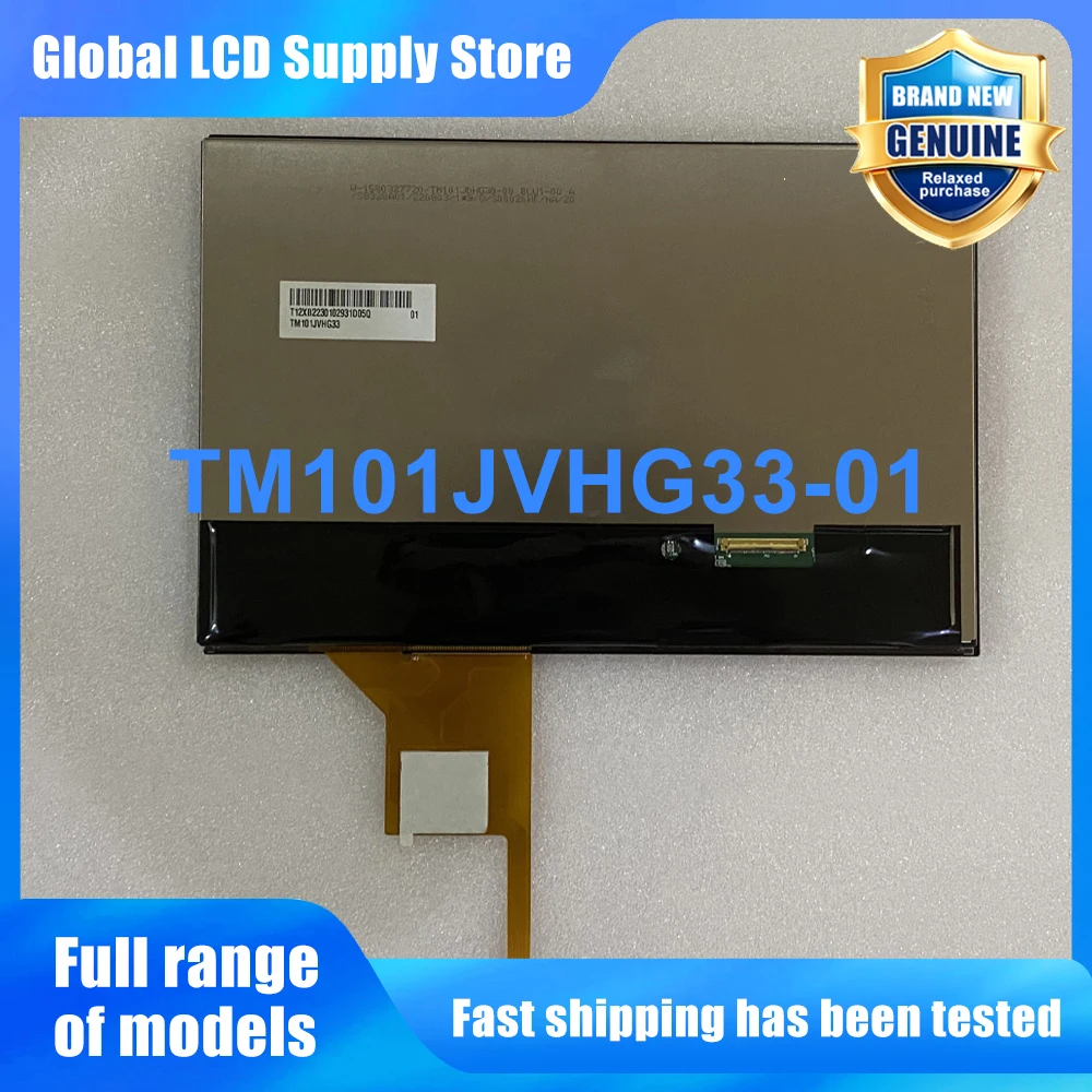 TM101JVHG33-01 10.1 Inch 1280*800 LCD Screen Display Panel Replacement for Tablet PC Laptop LCD Screen Display Panel