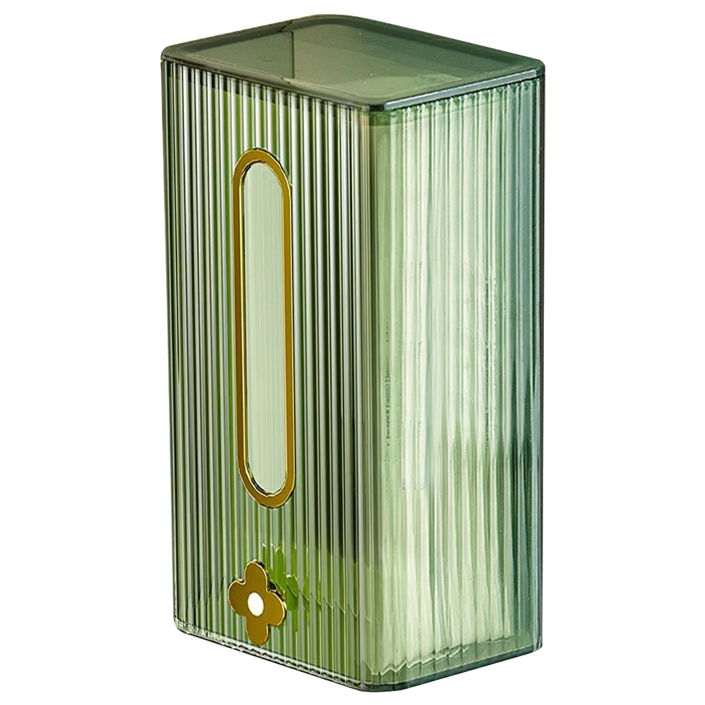 

Plastic Paper Towel Holder Wall Mount Green Bathroom Napkin Dispenser Kitchen Storage Box Tissue ganizer Stable Easy Use