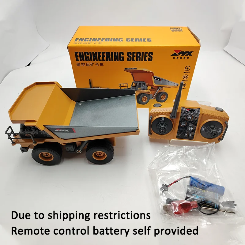 New Product 680 ° Rotation No Dead Angle Simulation Alloy Excavator Construction Vehicle Dump Truck Electric Bulldozer Boy Toy