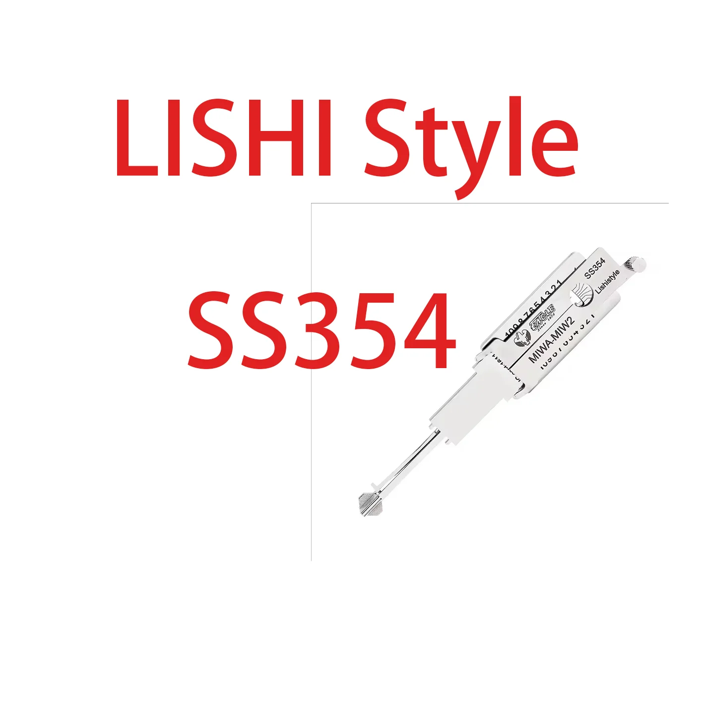 

SS354 High Quality Stainless Steel MIWA-MIW2 for Japan National Residential Professional Locksmith Supplies Repair Tools