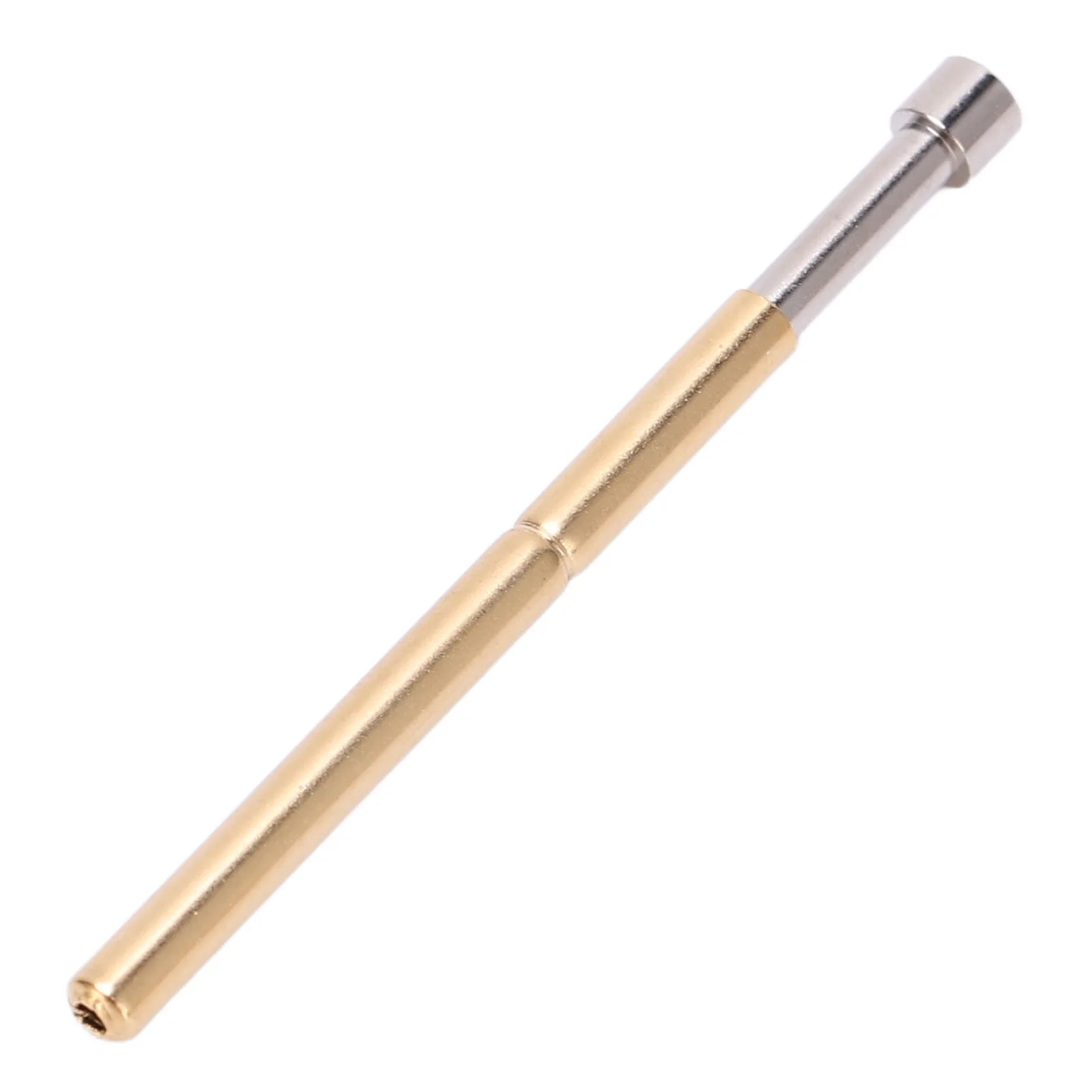 Prova a molla Pogo Pin Tipo testa concava Materiale in ottone 2,02 mm/0,1 pollici Diametro tubo 33,35 mm/1,3 pollici Perni di test PCB Pogo Pin