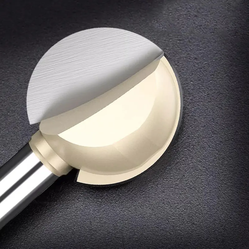 HUHAO 1pc 볼 코 라운드 조각 비트 3mm /6mm 목재 초경 볼 엔드 라우터 비트 용 생크 라우터 비트 CNC 밀링 커터 도구