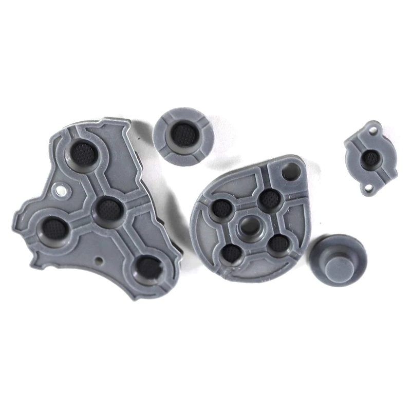 

Conductive Rubber Pads Replace Parts for NGC Console Gamepad Silicone Conductive Button Pads Repair