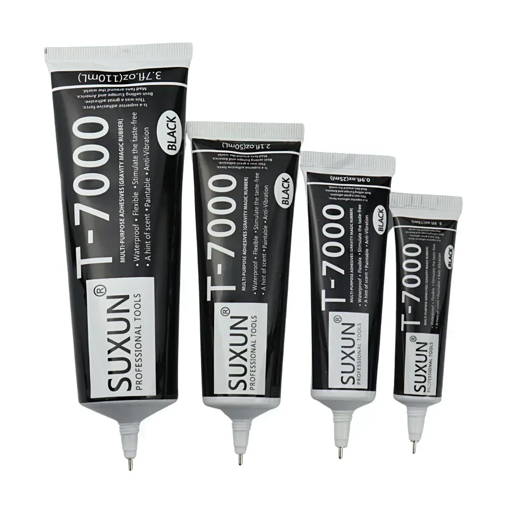Black Contact Phone Repair Adhesive Frame Battery Cover Glass Plastic Universal DIY Glue 15ML 25ML 50ML 110ML Phone Repair tools