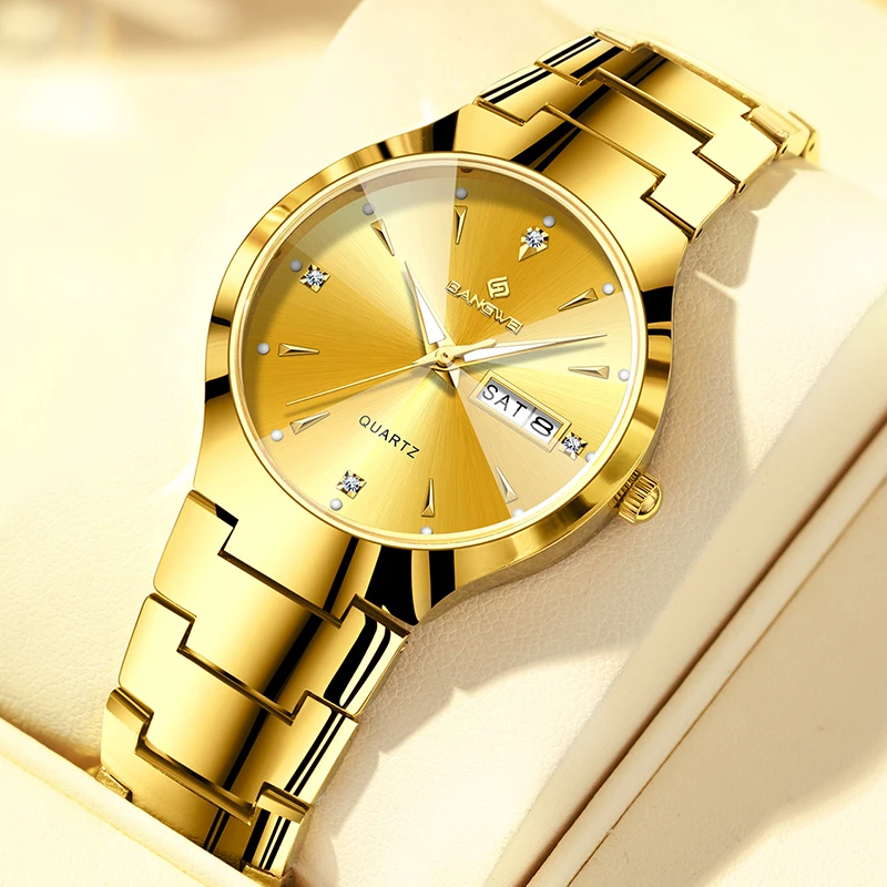 BANGWEI جديد الإبداعية الماس ووتش المرأة أزياء أنيقة ساعات يد للهدايا النساء للماء مضيئة الكوارتز السيدات ووتش