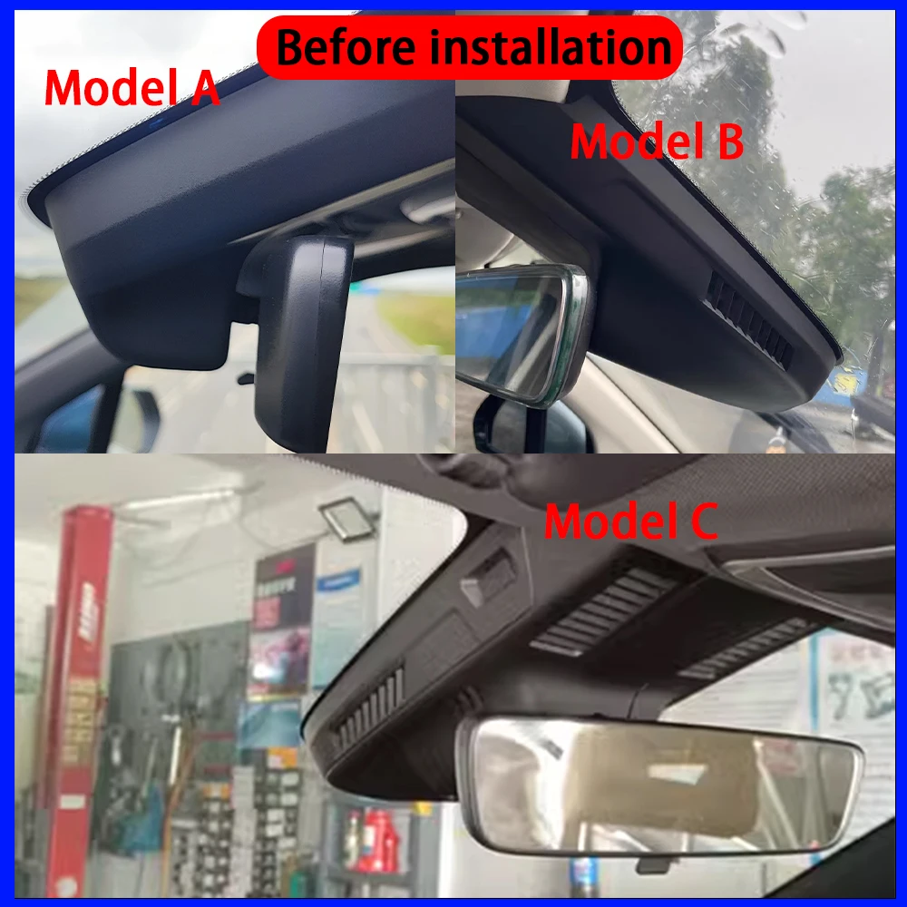 for Geely Okavango Haoyue L Proton X90 Livan 9 Aletra RL9 OEM 4K DVR Dash Cam Front Rear Camera  Video Recorder Plug and Play