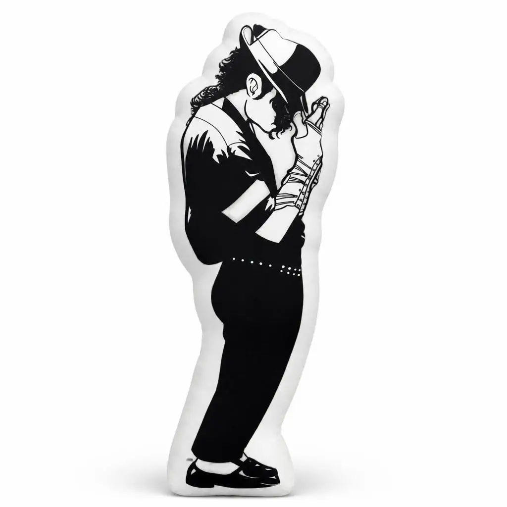 Michael Jackson Pop Music Moonwalk Dance Plush Pillow Cushion Irregular Stuffed Throw Pillow Home Decor Gift Sofa Bed