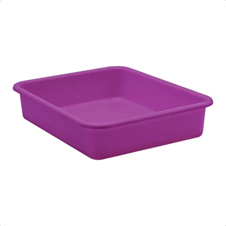 

Teacher Created Resources Purple Large Plastic Letter Tray 1 Count Pack of 1