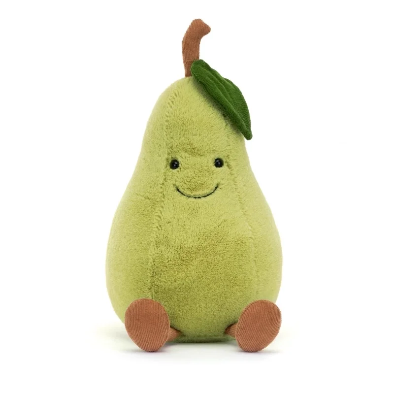 

UK Jellycat Fun Pear Plush Doll Cute Fruit Plush Toy Stuffed Doll Figure Birthday Gift