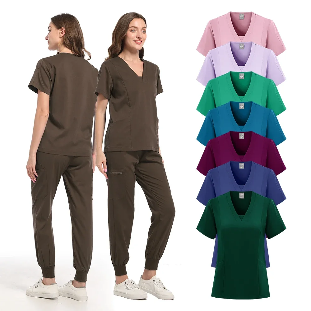 Wholesale Operating Room Medical Uniform Scrubs Hospital Working Scrubs Set Medical Supplies Nurse Dental Surgery Suit Workwear