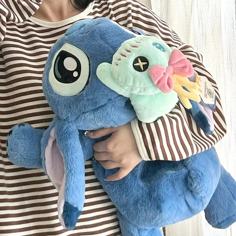 

Authentic Disney 53cm Stitch Kawaii Cartoon Plush Toy Cute Plush Doll Pillow Doll Bedroom Pillow Birthday Valentine's Day Gift