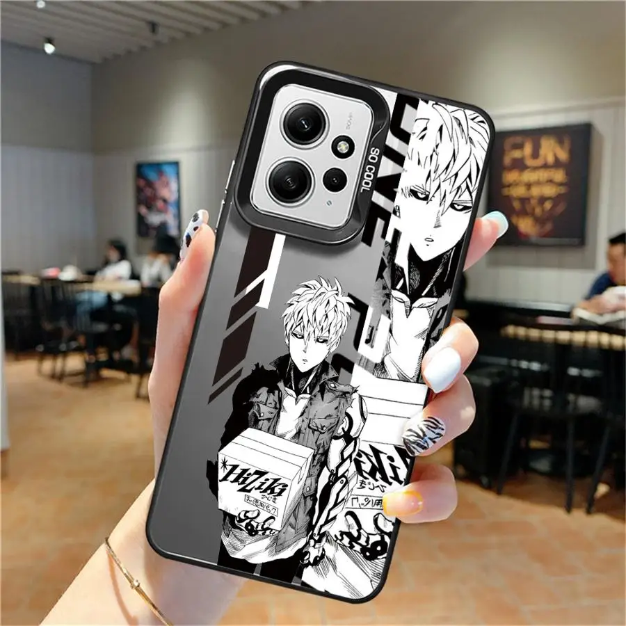 Чехол для телефона с изображением аниме One P-unch Man S-aiважно для Xiaomi Redmi Note 11 Pro 5G 12S 11S 12 13 11 Pro Plus 10S 10 Pro 13 9