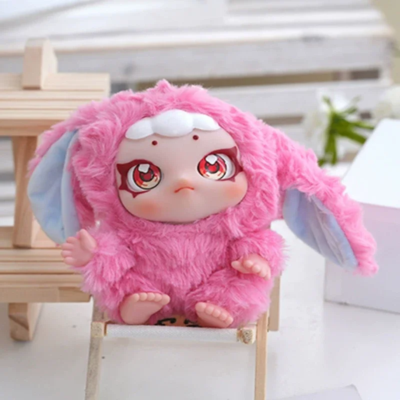 @100 % echte Nommi Loveliness Never End Series Blind Box süße Vinyl-Plüschpuppe Nommi Anime-Figur Taschenanhänger Mystery Box Spielzeug