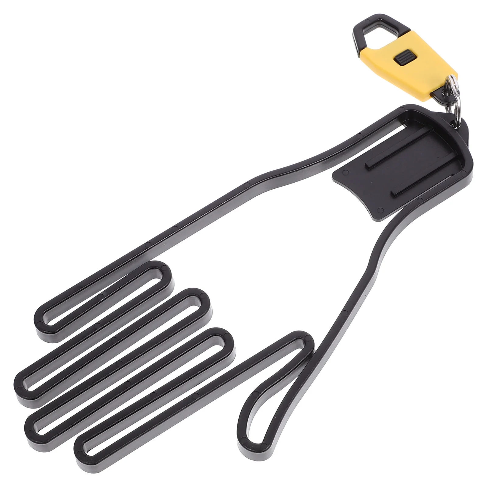 Gloves Racks Hand Shape Holder Yellow Color Stand Out Golf Bag Quick Storage Easy Hanging Portable Support Golf Glove Holder