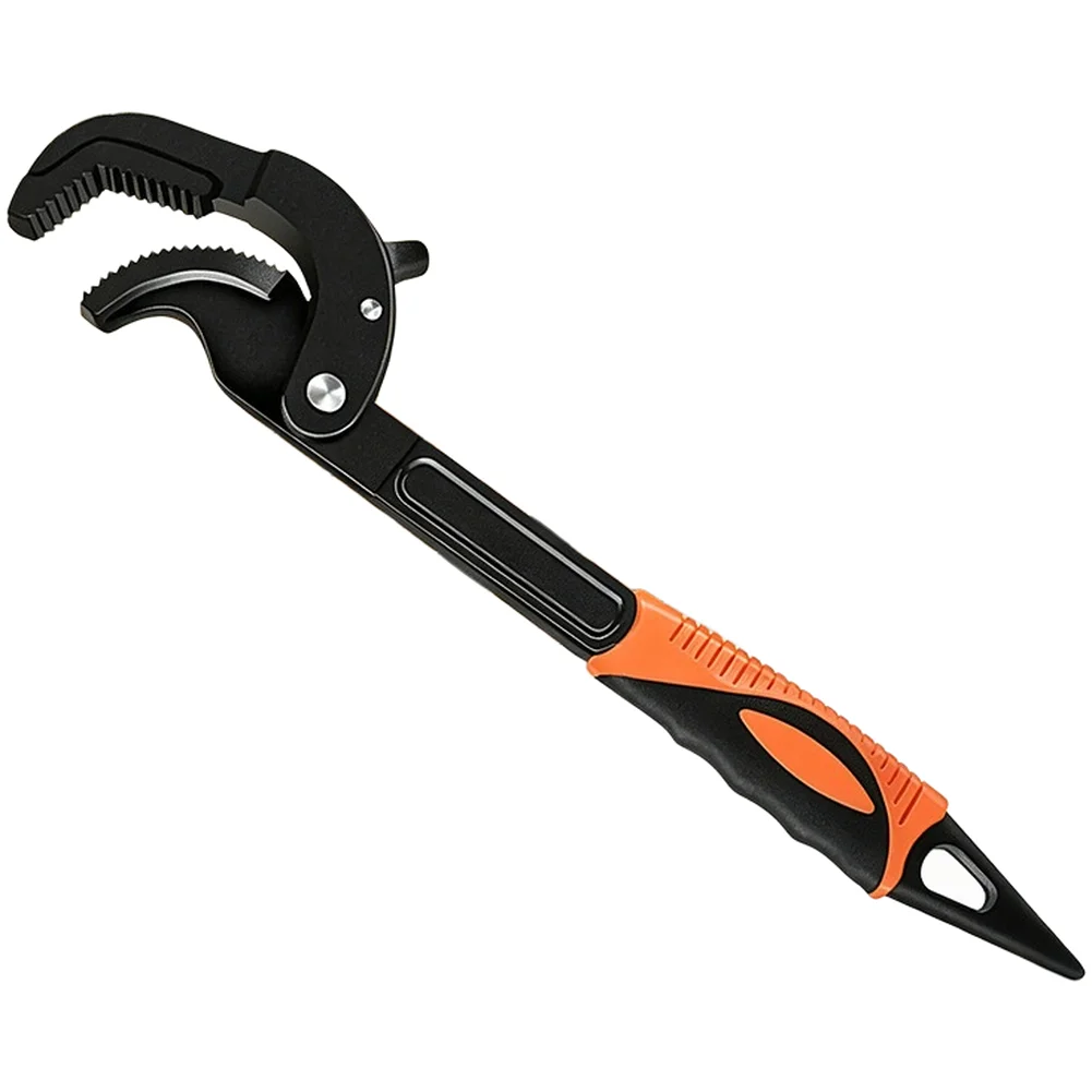 Crab Claw Self Locking Wrench with Dual Scale Markings 14 30mm and 30 65mm High Carbon Steel Material for Long Term Performance