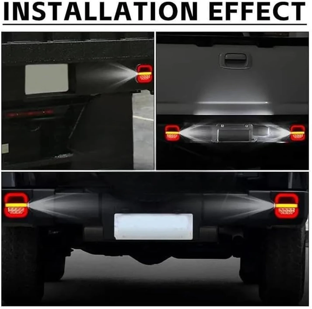 2pcs 3Face Trailer Tail Lights 12v/24v Truck Led Parking Lamp Trailer Car Truck Side light Van Marker Lighting Turn Signal