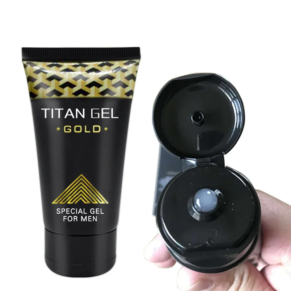 TITAN-Big Dick Gel para Ereção Masculina, XXL Creme, Aumentar Tamanho, Ereção Produto