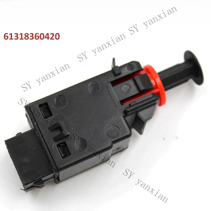 SY+ 61318360420 Fits For BMW E30 E32 E34 E36 New Brake Light Switch 2 pin Type