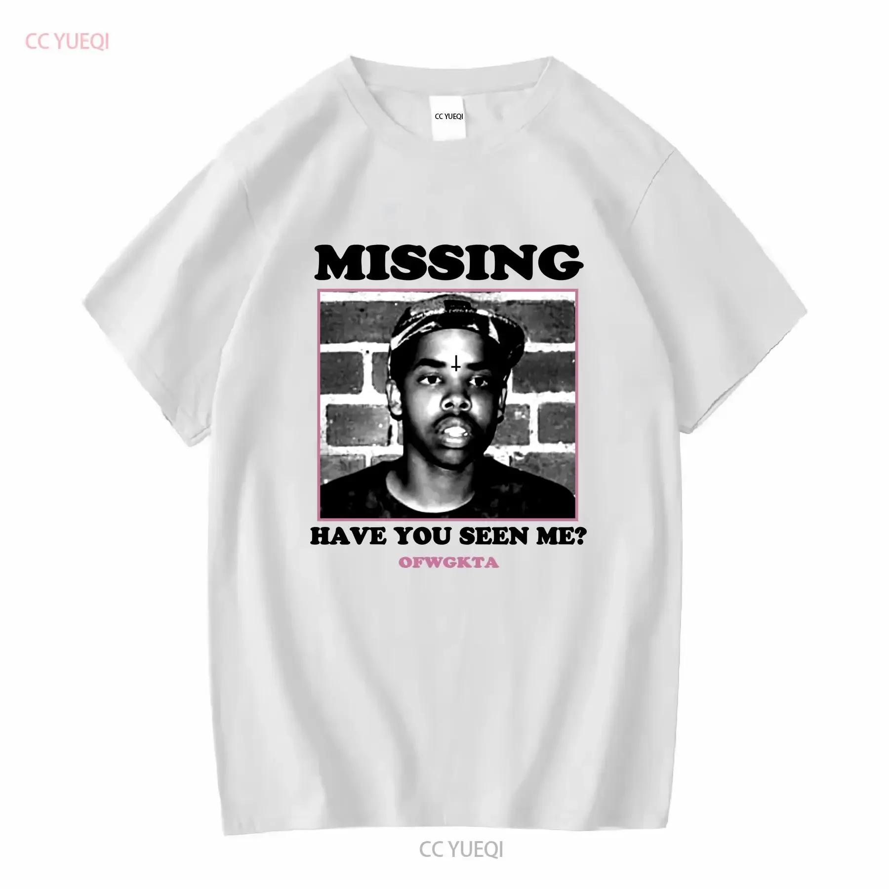 Earl SweaT T Shirt Missing Have You See Me Heavy Cotton maniche lunghe o corte vintage Lavato Morbido Comodo homme Versatile