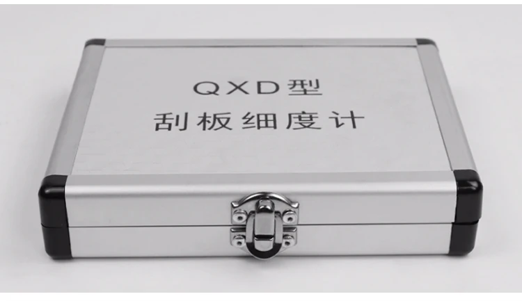 QXD Stainless Steel Scraper Fineness Meter Single Groove Fineness Plate Fineness Gauge 25/50/100/150um