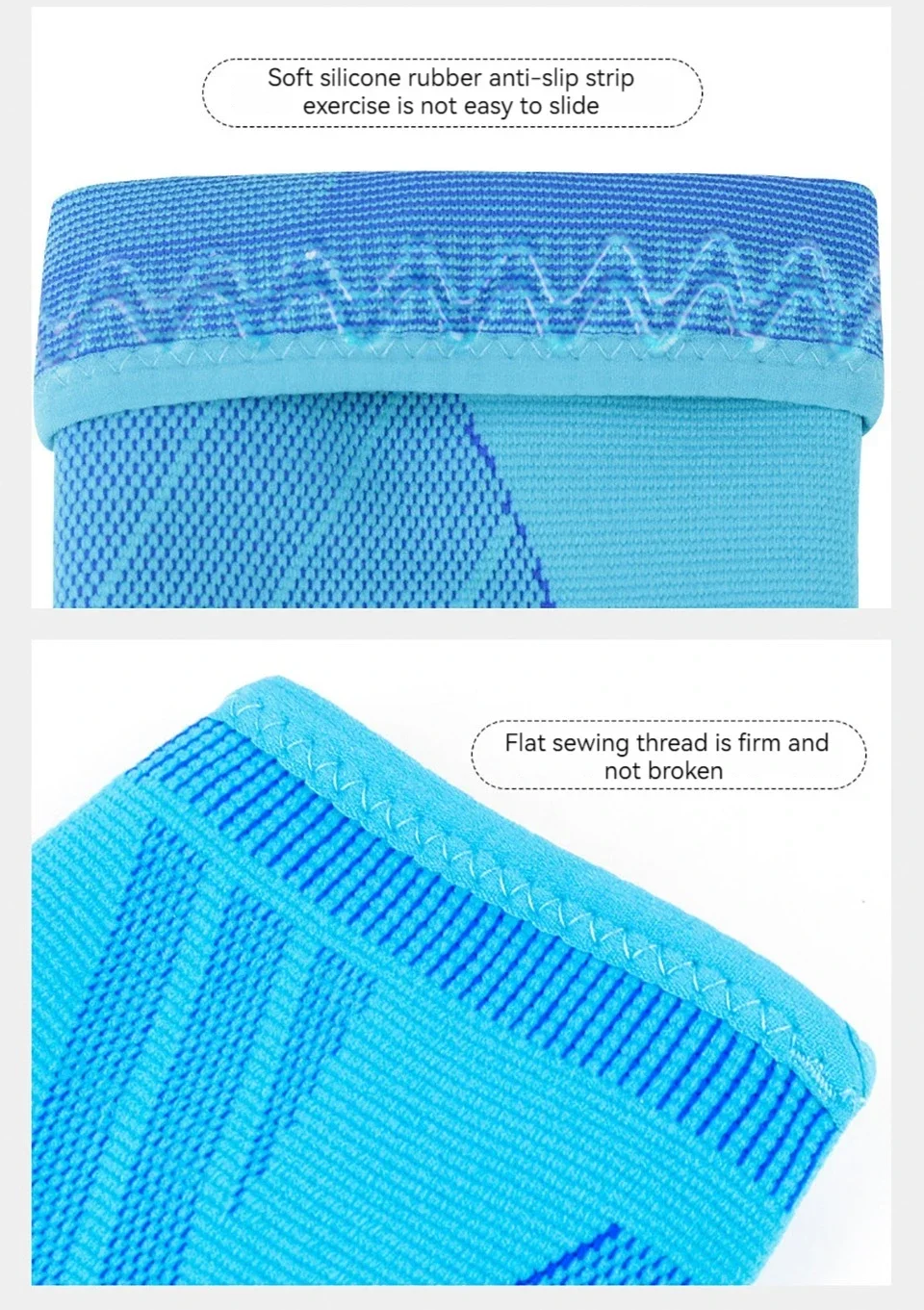 1Pcs Laufen Leichtathletik Kompression Ärmeln Bein Wade Schienbeinkantensyndrom Ellenbogen Knie Pads Schutz Sport Sicherheit Unisex – Detail 13