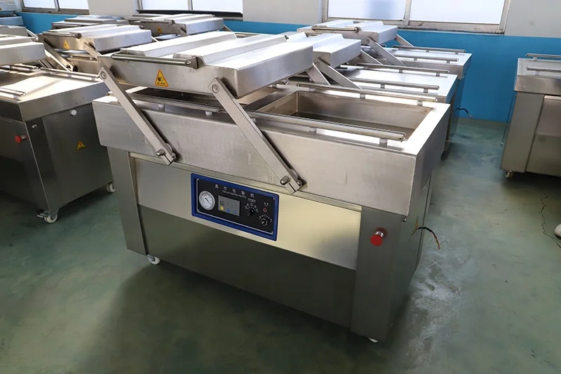 Best Sell Vacuum Sealer/Double Chamber Vacuum Sealing Machine/Vegetable Vaccum Packing Machine Manufacturer
