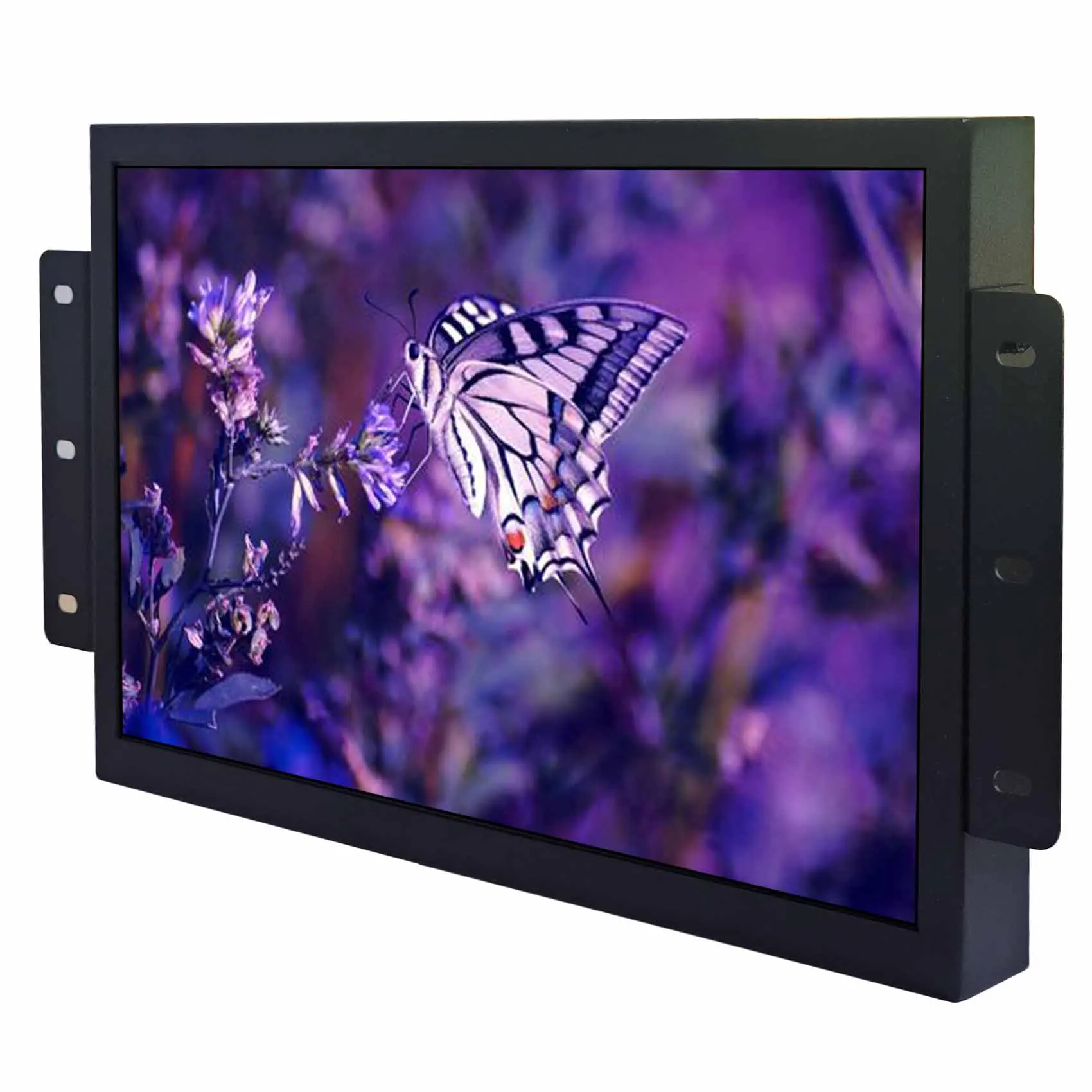 Lcd Monitor Display H/d Usb Input 180Degree Image Rotate Autoplay Industrial Pc Monitor 12.1'' 1280X800 Industrial Lcd Monitor