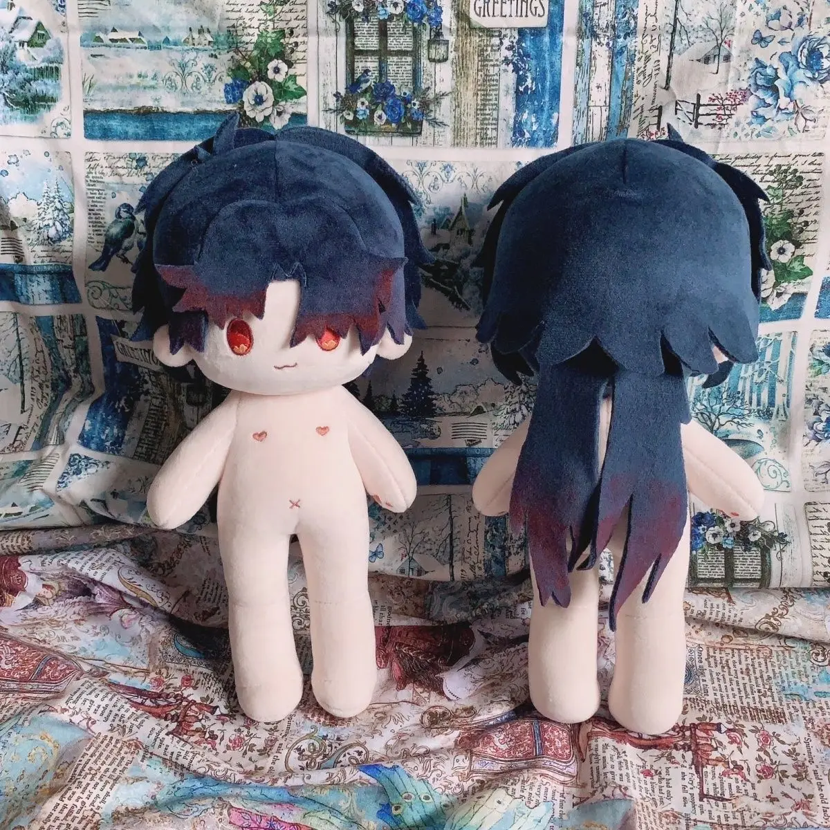 ตุ๊กตาผ้าพลัฌคอสเพลย์ตัวละครเบลดจากเกมอนิเมะ Honkai: Star Rail ความยาวขา 26 ซม. ตุ๊กตาผ้าฝ้ายนุ่มสำหรับแต่งตัว ของเล่นตุ๊กตาผ้าพลัฌ ของขวัญ