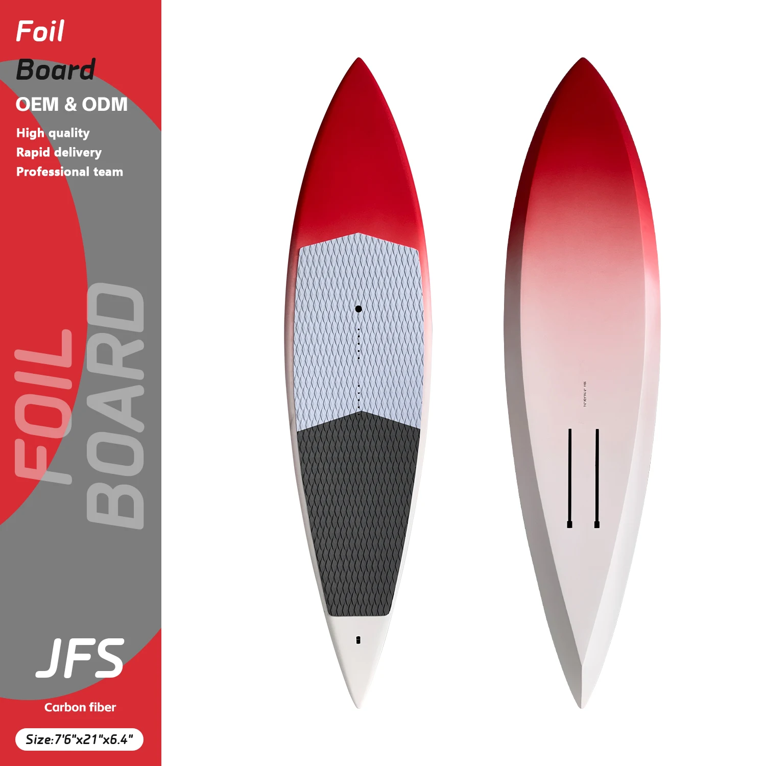 

NEW Design Full Carbon Surfing Foil Board for Water Sports and KiteSurfing Wingfoil Board