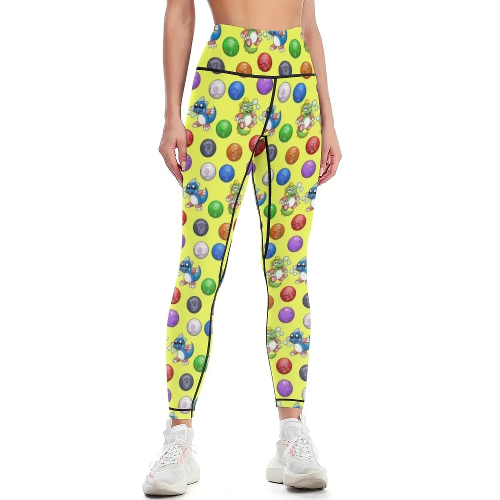

A Bubbly, Bobbly, Good Time Leggings gym sportswear woman sporty woman gym Golf wear sporty woman push up Womens Leggings