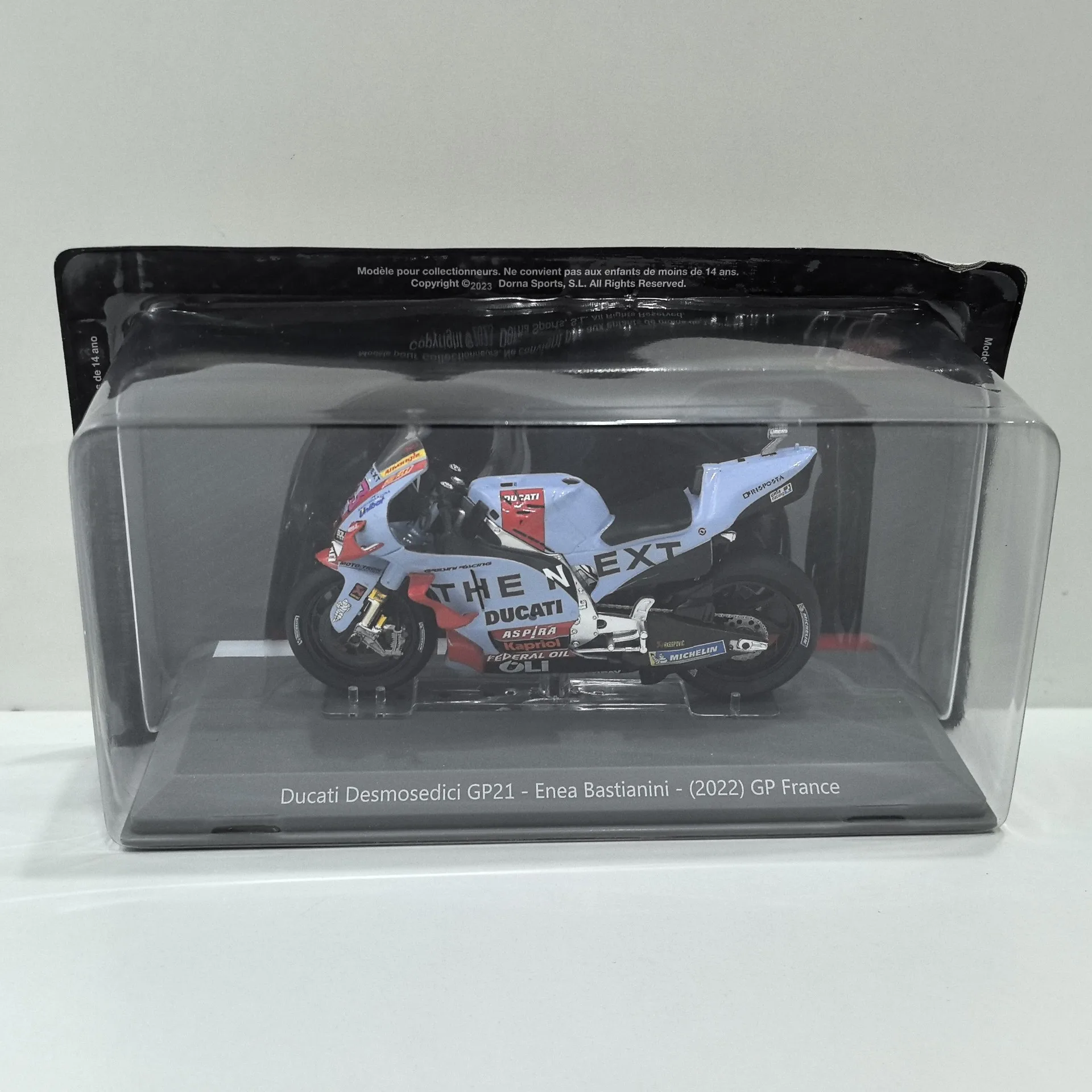 Diecast IXO 1/18 Scale GP21 2022 #23 M8 Alloy Car Model