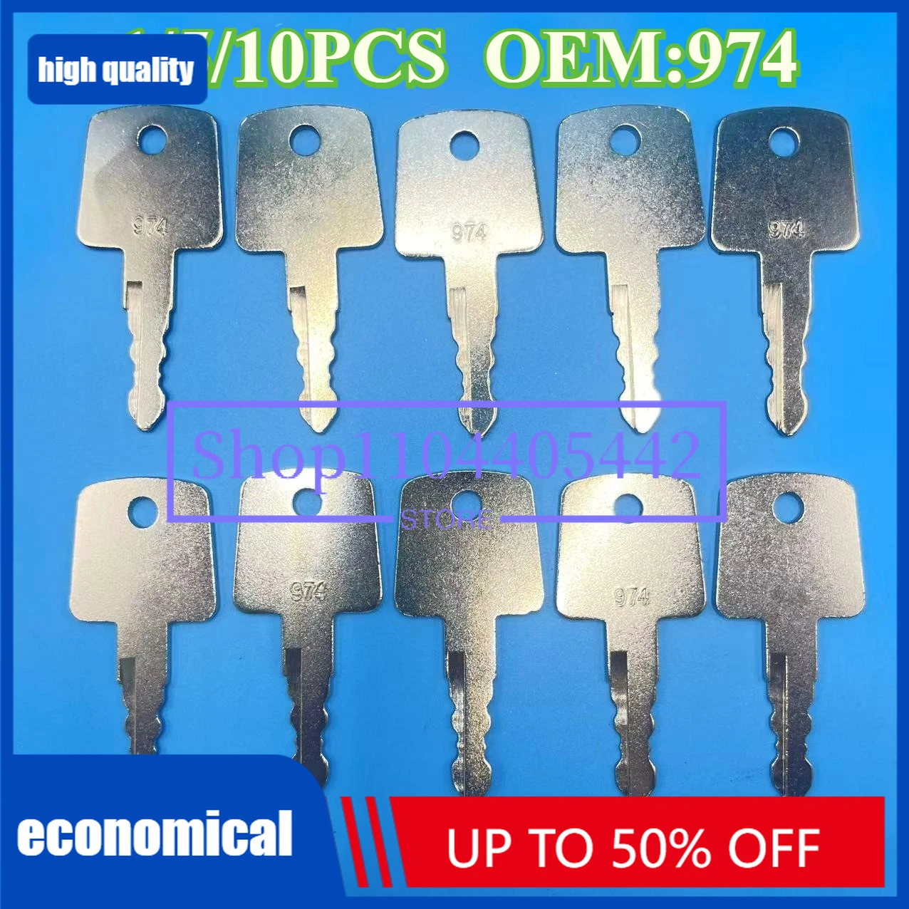 

1/5/10pcs 974 KEYS Sakai Roller Ignition Keys Heavy Equipment Asphalt Roller Key