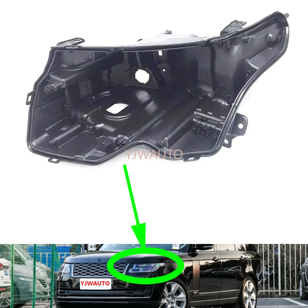 

Headlight Base for Land Rover Range Rover 2018-2020 Headlamp House Car Lights Rear Headlights Back Support Shell