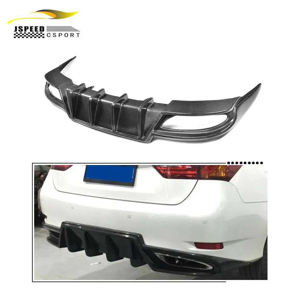 

Для задней губы диффузора из углеродного волокна GS F в стиле Jc Lexus GS F 12-15