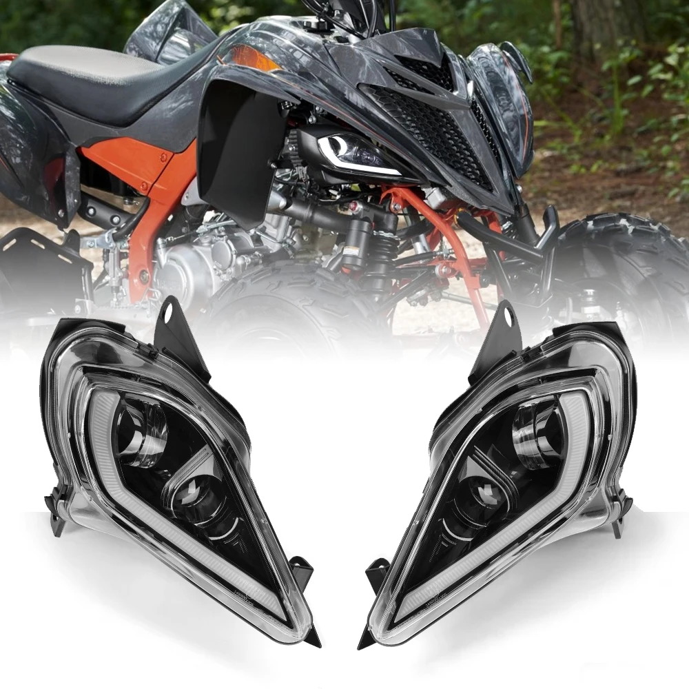 Feux de position LED pour VTT, clignotants, phare pour Yamaha Raptor 700 700R YFZ450R YFZ450 YFZ450X Wolverine 450 2006-2024 2025