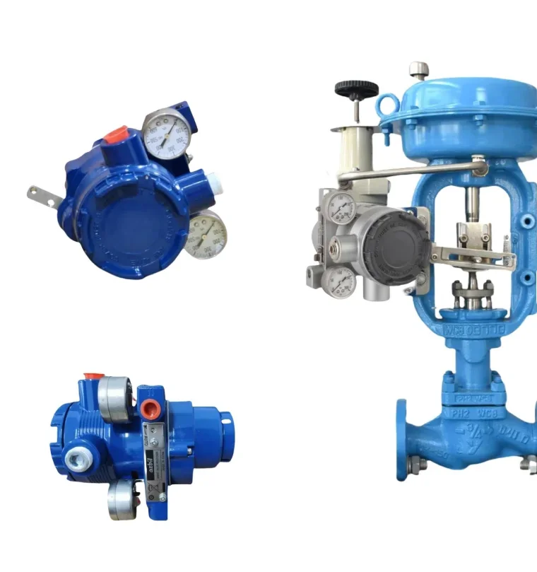 Pneumatic Diaphragm Gas Valve Positioner Intrinsic Safety Explosion-proof Feedback New