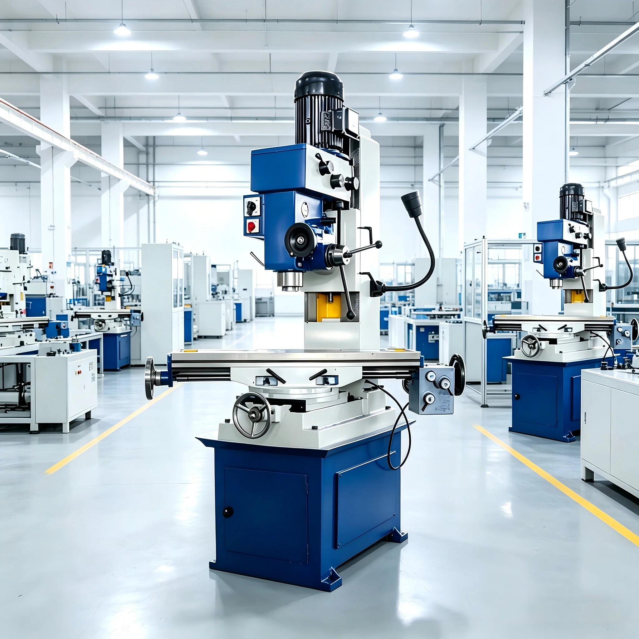 Factory Direct ZX50C Light Duty Automatic Multi-Function Drilling Milling Machine Small Drill Mill Boring Tapping Customizable