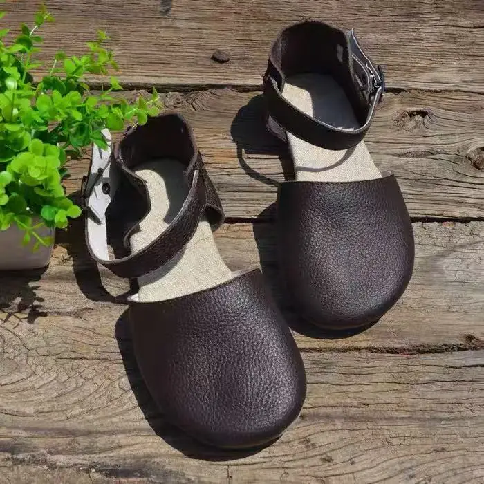 Careaymade-Pure Handmade Genuine leather women\'s shoes ,Wide toe cowsude casual shoes,shallow mouth retro Fltas shoes,6 colors