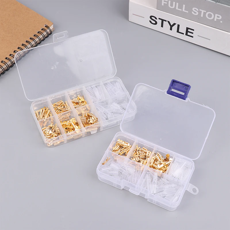 1 مجموعة الذهب/الفضة لرسو السفن محطة كابل العارية محطة الربيع إدراج غمد محطة الذكور والإناث زوج محطة