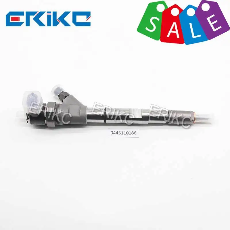 0445110186 Original Diesel Fuel Injector 0 445 110 186 Common Rail Injector ForHyundai Starex Libero Starex 2.5CRDi KIA Sorento