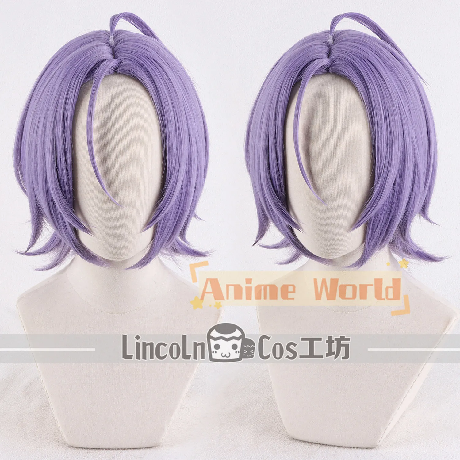 Anime Julius Wig Halloween Carnival Party Props Synthetic Hair Heat Resistant Fiber + Wig Cap