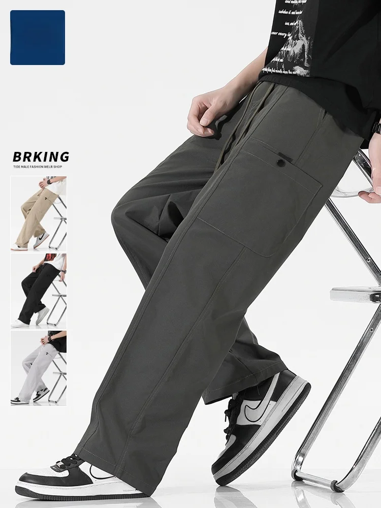

American Sle Military een Work Pants Men's Spring Autumn Loose Straight Casual Trousers Spring Leisure Pants