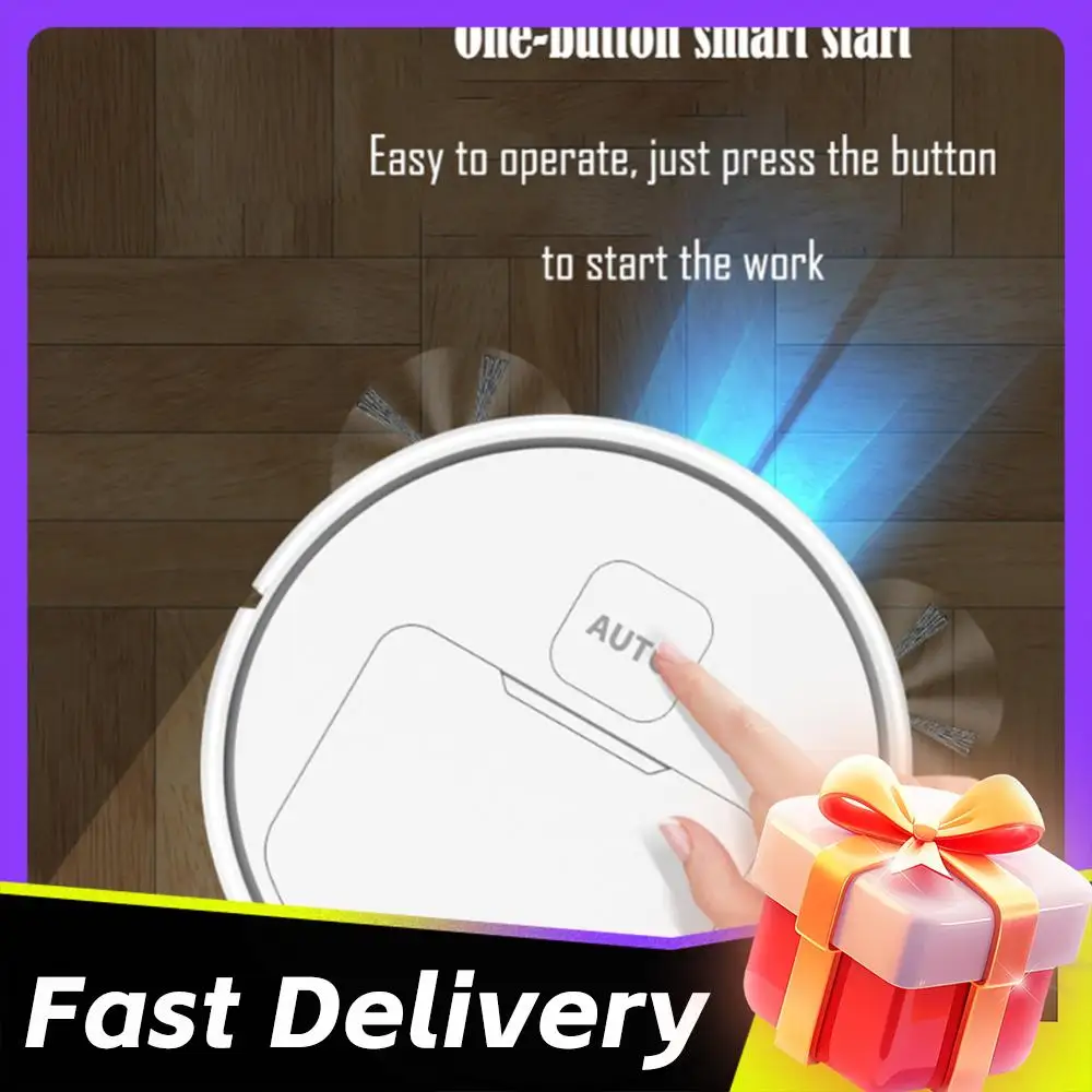 

Автоматический робот-пылесос с USB-зарядкой, силой всасывания 1000 Па, для шерсти животных и ковров