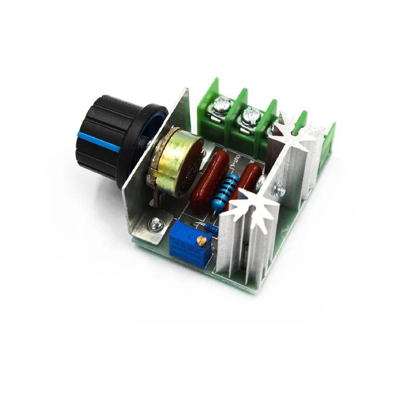 1pc 2000W SCR Electronic Voltage Regulator Speed Controller Dimmer Thermostat For Electric furnace /water heater/lamps/electric